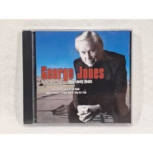 George Jones Long Lonely cd Roads Black Cat records New sealed